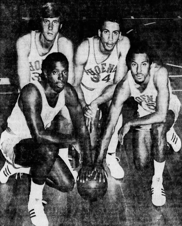 5/29/75 - The Phoenix #Suns took Alvan Adams (originally recruited to OU by HC John MacLeod and in PHX prior to the draft, 'It seems clean. I like the air'), w/the 4th overall pick & Ricky Sobers w/the 16th pick (1st Rd.), & @GCU_MBB star Bayard Forrest in the 3rd Rd.