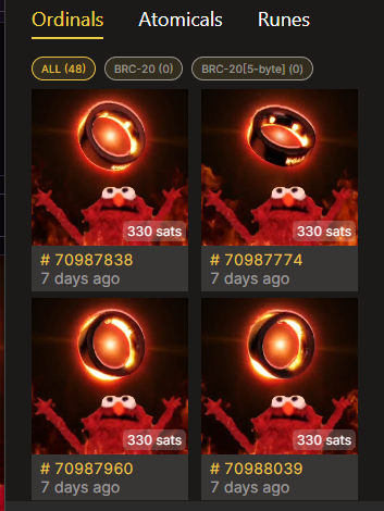 Madara_Web3_AI's tweet photo. Added 3 more @well3official rings to my collection.

It was a no brainer as:
-> Genesis holders (10+ eth floor) got this airdrop
-> Ordinal has metadata saying "Genesis" (only 300/10k collection)
-> Costed ~0.75 eth / ring , look at all the partnerships @keung is bringing lmao! They are huge! and price was a steal