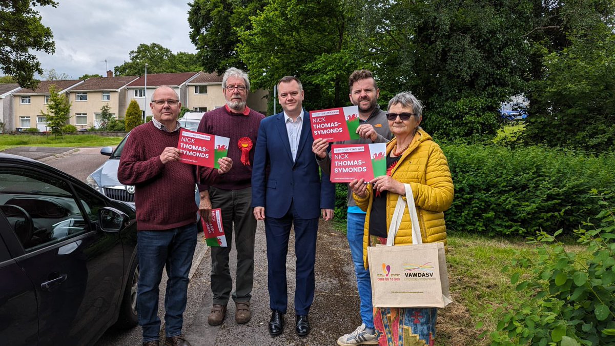 -@TorfaenLabour teams have been out around Cwmbran today. 

The message on the doorsteps is - again - loud and clear: after 14 years of Conservative rule, it’s time for a change that only @UKLabour can deliver.