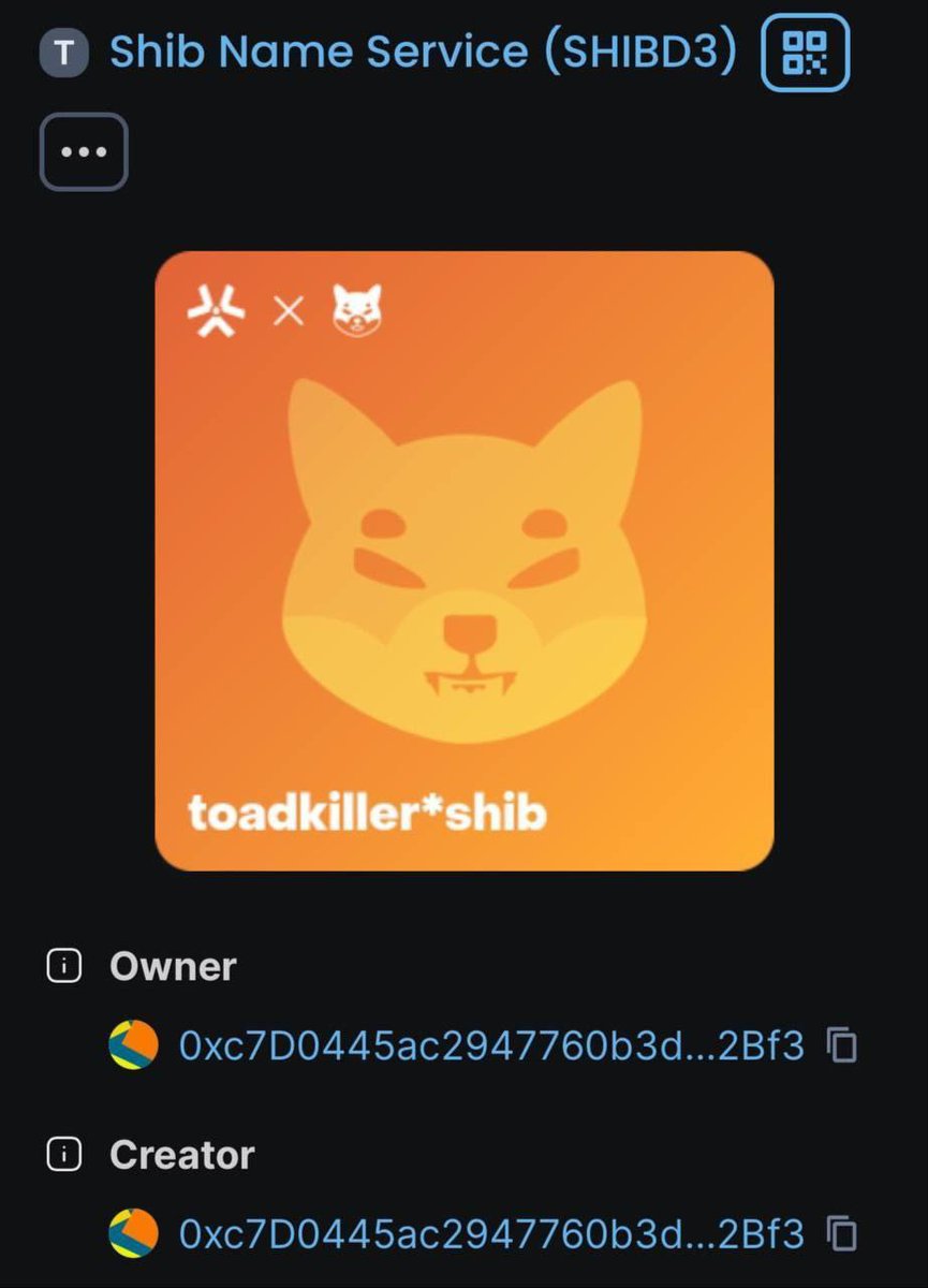 CK_Crypto1's tweet photo. @GlobalCryptoUtd @almc_solana Interested in a new #memecoin?
Tied to #shib and sole purpose is to flip $pepe?
Impossible you think? π
It's possible because of the connections from #shib
#Stealthlaunched #shib
@thetoadkiller $toad https://t.co/7aq5tQlYlX