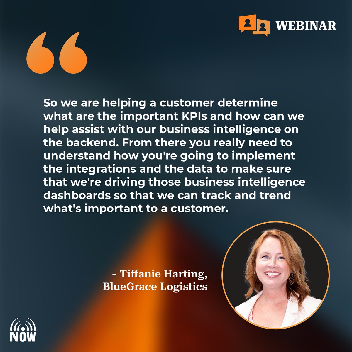 _supplychainnow's tweet image. 🔊 Boost your logistics expertise! Check out our webinar with Tiffanie Harting and Will Augustine from @MyBlueGrace, hosted by @ScottWLuton and Billy Taylor. Gain key insights on streamlining #logistics, #leveragingdata, &amp;amp; more!

📺 bit.ly/44QtxSW