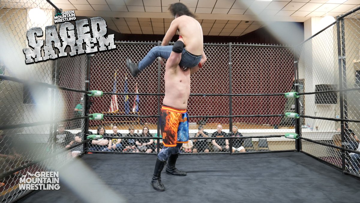 It's CAGED MAYHEM as The Cold Hard Guapos, Johnny Pierce and Diego Alvarez, explode inside of the STEEL CAGE in the first main event from 'Caged Mayhem' on May 19, 2024, at the Elks Lodge in Barre, Vermont!

Peter DeLonge is on the call!

Watch now! youtu.be/OtcZkBFloLI
