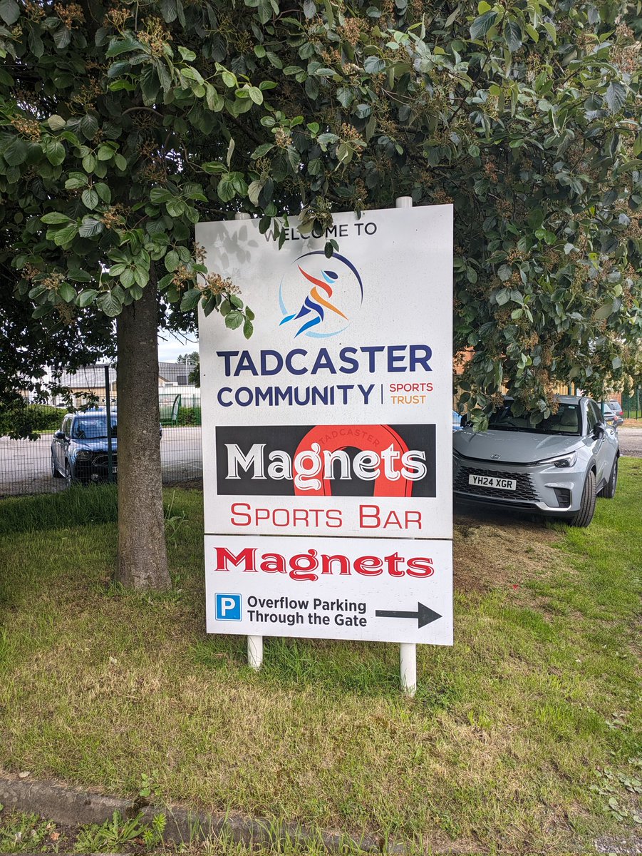 New Ground 607

🤝 Tadcaster Magnets Vs Dunnington 
🏠 Queens Gardens 
🏆 York League Premier Division 

#groundhopping