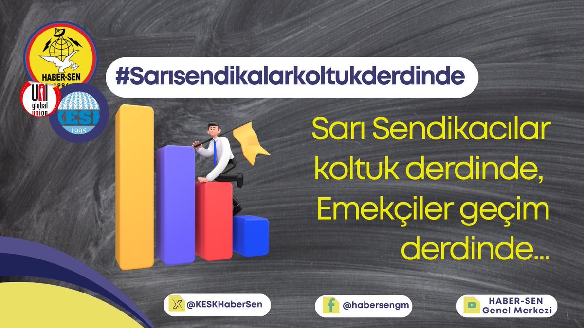 zulkufgunesh's tweet photo. Sendika dayanışma demektir! Sendika mücadele demektir! Sendika emek mücadele tarihine elde edeceği kazanımları miras bırakır. Biat etmez! Koltuk ve makam için emekçileri satmaz.
#Sarısendikalarkoltukderdinde https://t.co/zxypYEFi7e