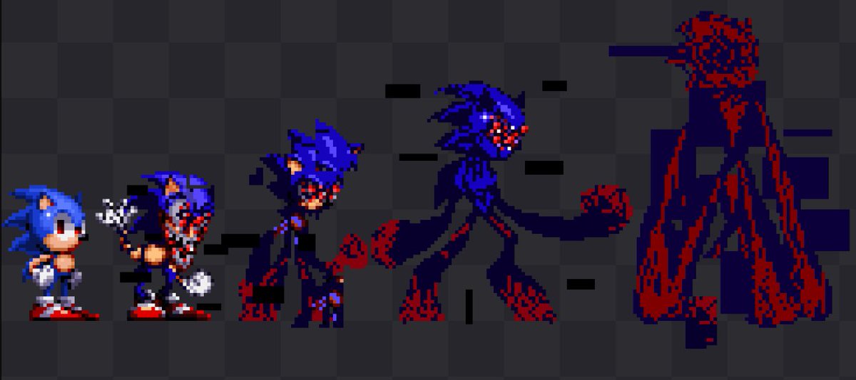 Breaking my Gamer 
I Sprited DX By @sub0ru and Doorknob 
it turned out pretty well

DX is so underated, nah hes so overhated its insane, hes awesome and was super fun to sprite
[sorry for @]
#sonicexe #exe #execommunity #sonicexefnf #gamebreaker