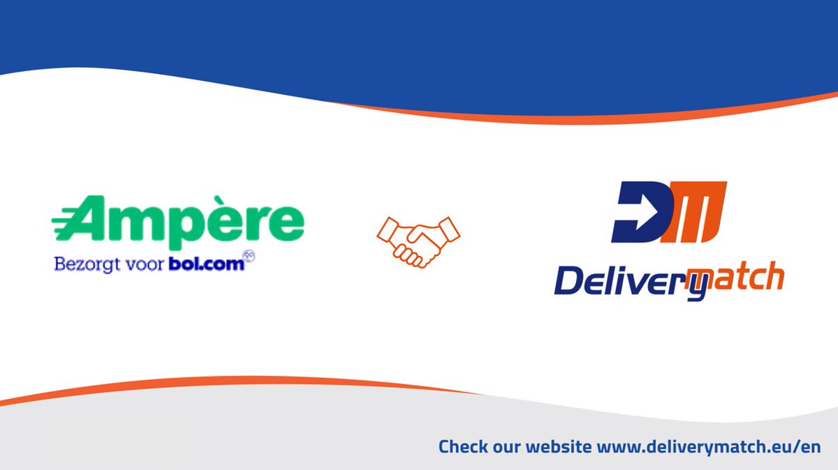 𝐍𝐞𝐰 𝐜𝐨𝐧𝐧𝐞𝐜𝐭𝐢𝐨𝐧, 𝐀𝐦𝐩è𝐫𝐞!
Using the DeliveryMatch platform, the organization automates parcel collections for resellers that sell their products via Bol.com using the carrier contracts that Bol.com provides.