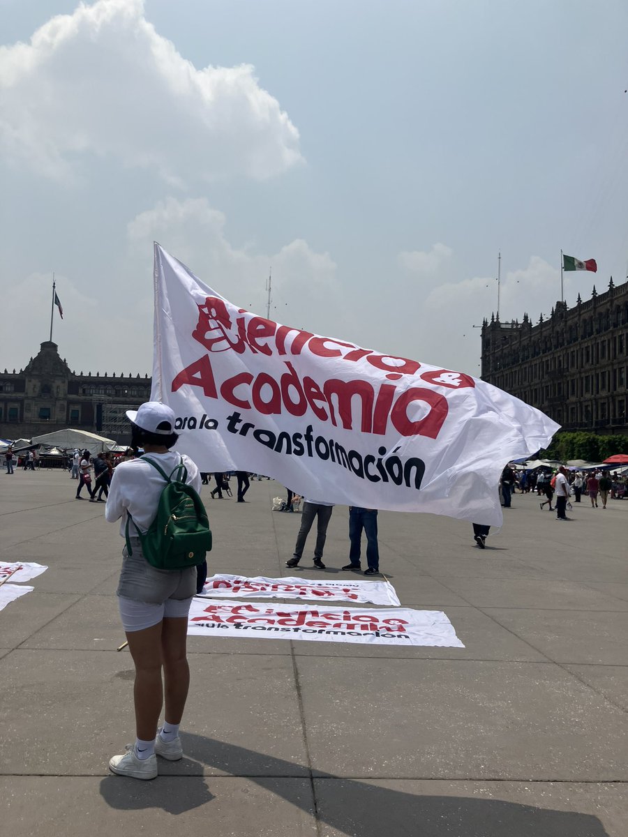 Las y los científicos y académicos tendremos un papel activo y de acompañamiento durante la gestión de la futura presidenta de México. Aquí estamos #MéxicoConClaudia