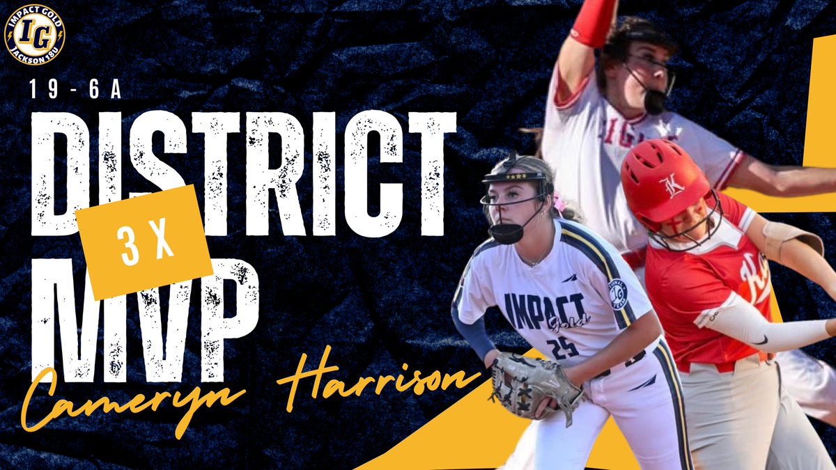 3X DISTRICT MVP!!🏅🏅🏅 Congratulations to Arkansas signee @camharrison25 for being named the 19-6ADistrict MVP for the THIRD STRAIGHT SEASON!! What a career for you CAM!! So proud of you and can’t wait for an even bigger college career!! #betheimpact #trusttheprocess