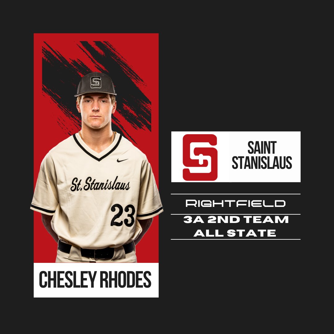 StanislausRocks's tweet image. Congratulations to seniors Chesley Rhodes and Brady Wallis, who have been voted onto the prestigious 2024 Mississippi High School Division 3A Second Team All-State.