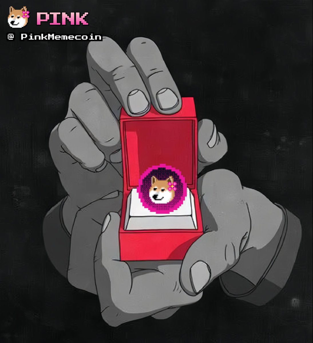 PinkMemecoin's tweet photo. You & Me with PINK ring 💍🌸
#taiko #PinkMeUp #memecoin https://t.co/8imihHvCPr