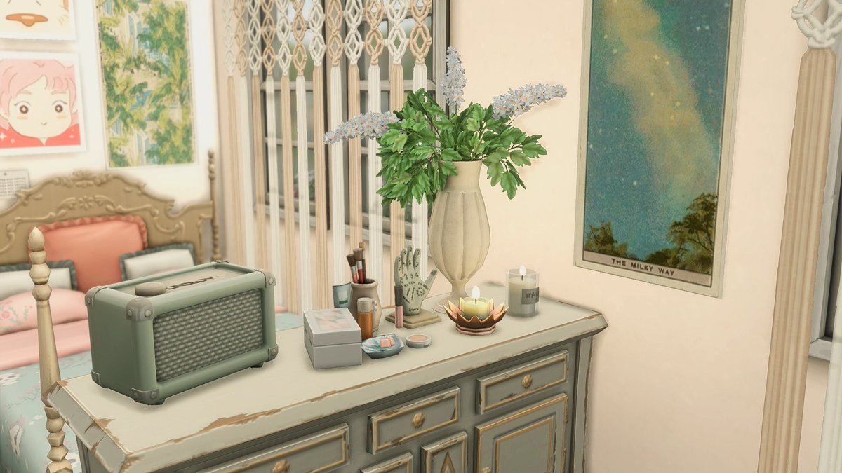 nothing relaxes me like making girly interiors
