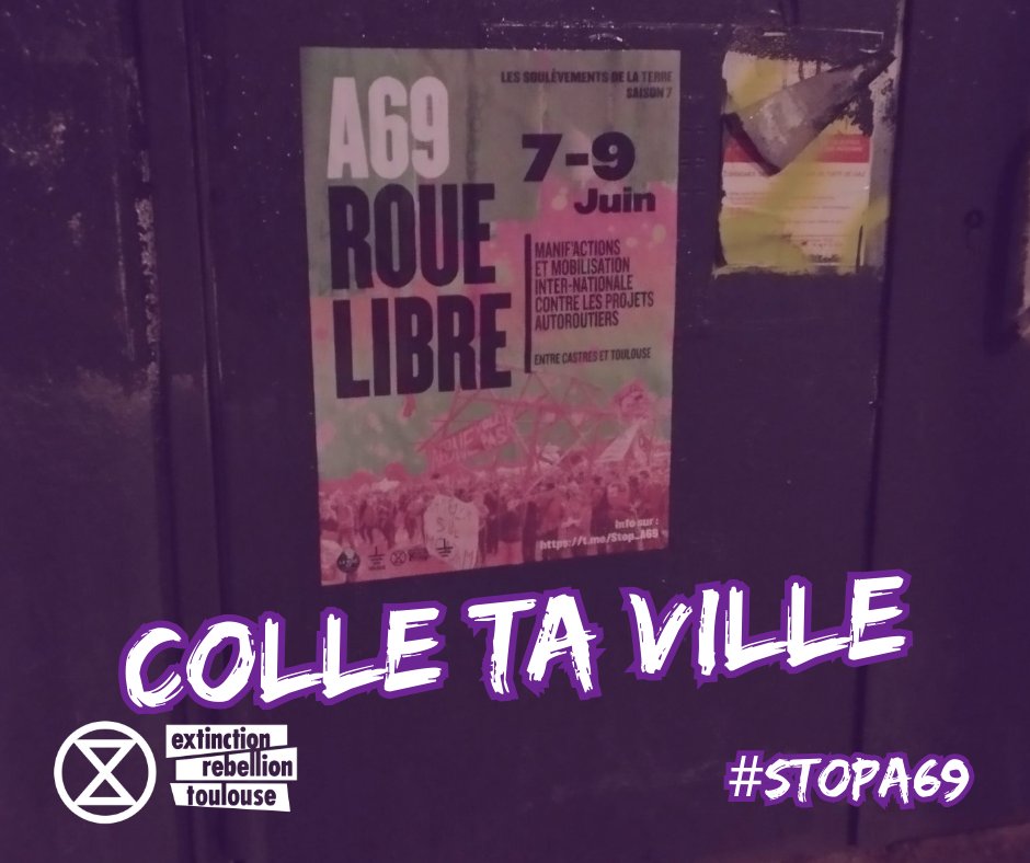 COLLE TA VILLE ! 🪣📜✨
#STOPA69 #NOMACADAM #BOYCOTTPIERREFABRE
⬇️⬇️⬇️
