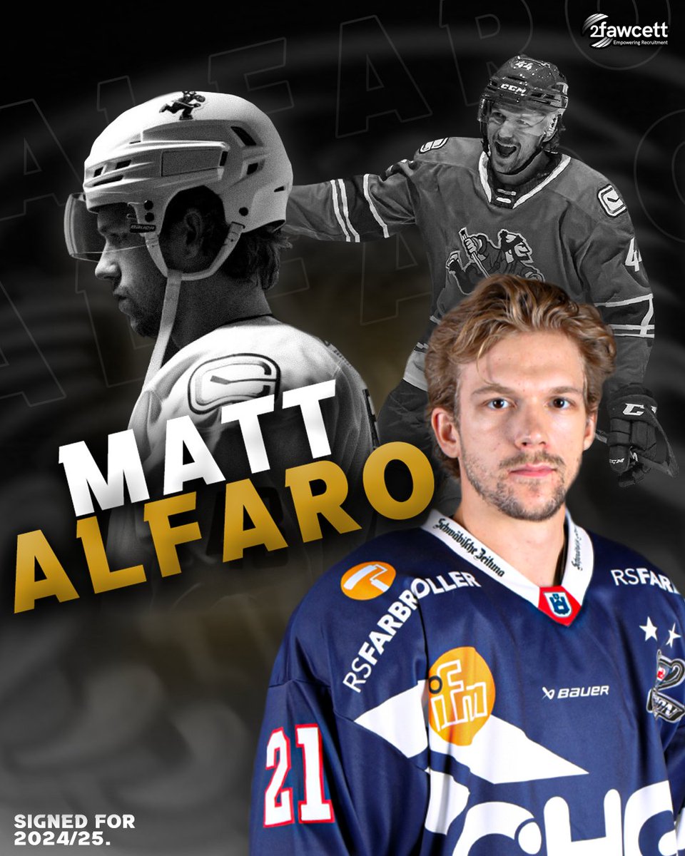 🏒 The Nottingham Panthers have signed Calgary-born forward Matt Alfaro for the 2024-25 season. Read more ➡️ tinyurl.com/PanthersSignAl…