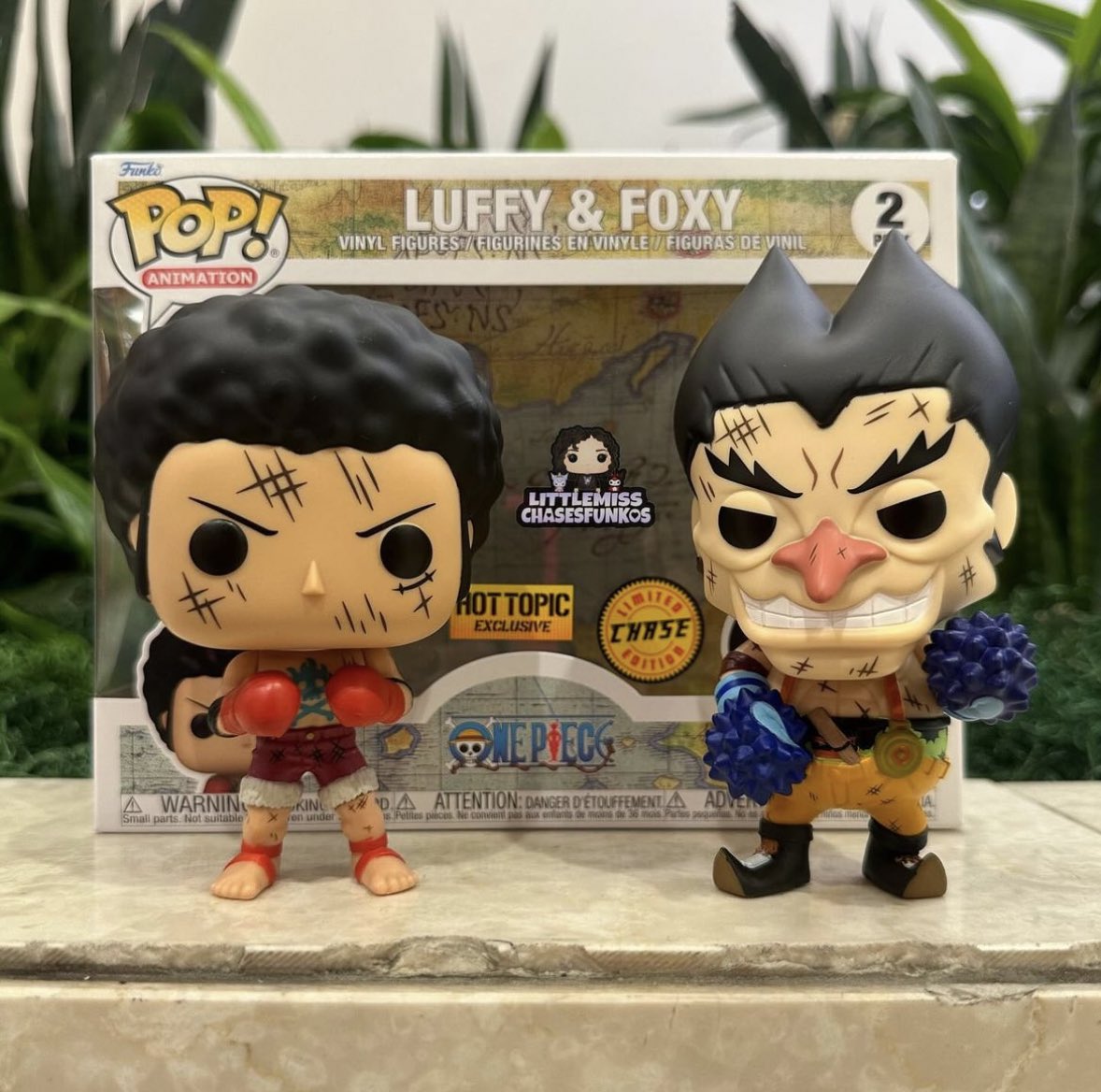 Luffy and Foxy Chase Funko POP! 2 Pack, check them out in person and OOB below! Thanks @evilprincess818 ~ #OnePiece #FPN #FunkoPOPNews #Funko #POP #POPVinyl #FunkoPOP #FunkoSoda