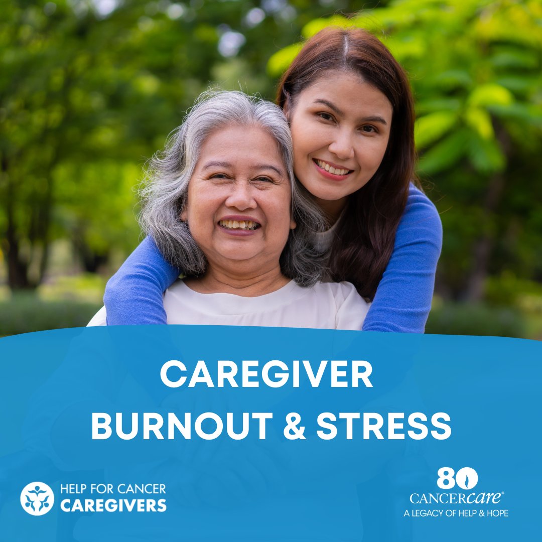 Caregiving can be stressful, especially if you're in school. It's even harder when your parent or guardian has cancer & you're juggling school, friends & caregiving. This stress can lead to burnout. Learn more: helpforcancercaregivers.org @CaregiverAction @ElevanceHealth @Genentech