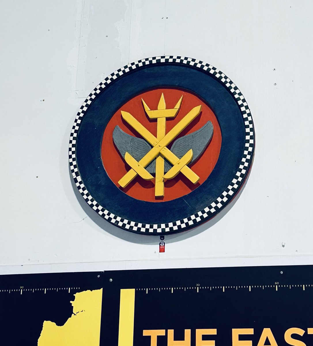 You know you’re old when stuff you posed with next appears in your life on the wall of a museum! 😱 <a href="/FleetAirArmMus/">Fleet Air Arm Museum</a>