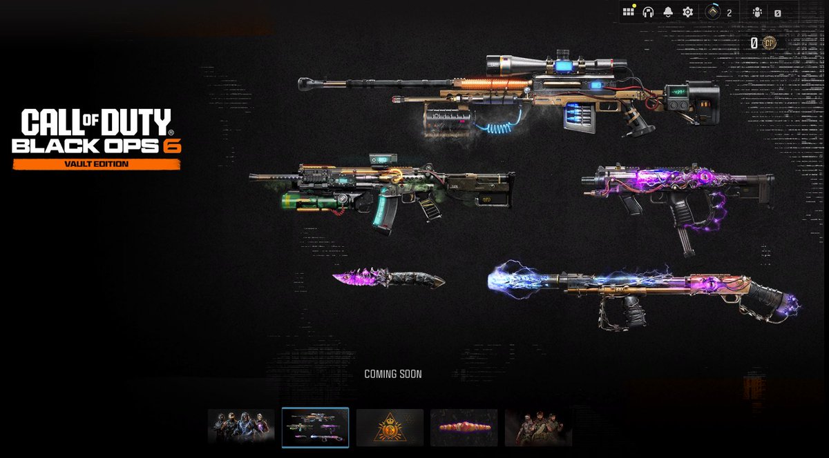 NEW: Call of Duty: Black Ops 6 Vault Edition weapons have also leaked
