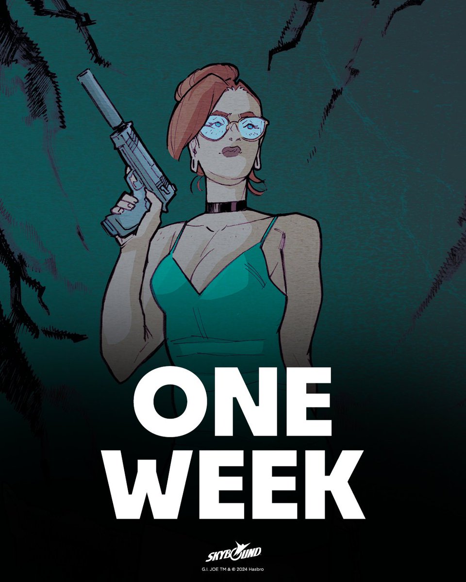 SCARLETT is only one week away from starting her espionage mission at your LCS. #EnergonUniverse.