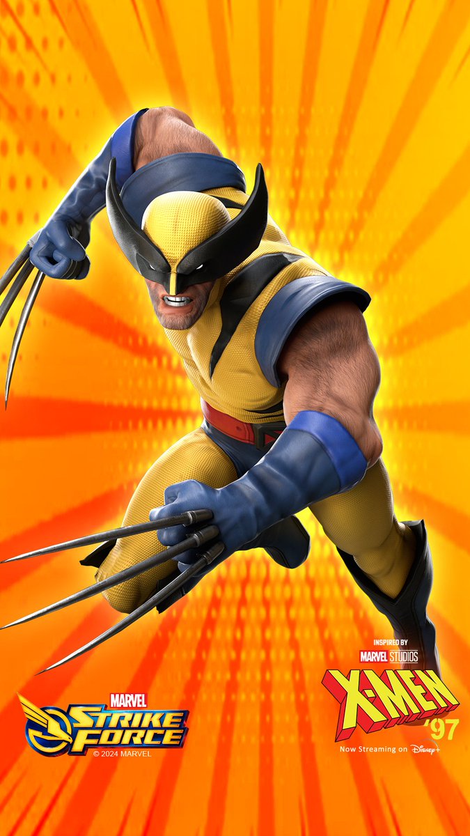 Looking for more #XMen97 after that epic three-part finale? 🤩 We’ve got you covered with a limited-edition #Wolverine #XMen ‘97 costume in @MarvelStrikeF ! What are you waiting for? See you in the game 🏃💨 bit.ly/4ebEYsG
