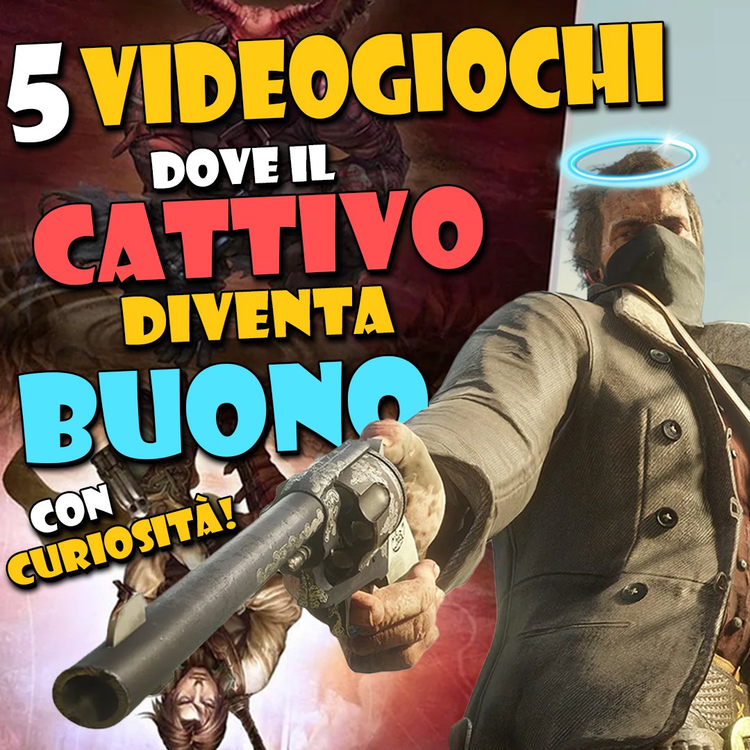 playwprince's tweet image. Oggi tratteremo cinque cattivi dei #videogiochi che sono riusciti in qualche modo a redimersi, con relative #curiosità sui titoli trattati! 😈😇

Trovate il video qui:
youtu.be/Th4IbbI2KVA

@GamesPaladinsIT 
@Ghido85 
@pressstart_xyz 

#hero #villain #good #evil #gaming #game