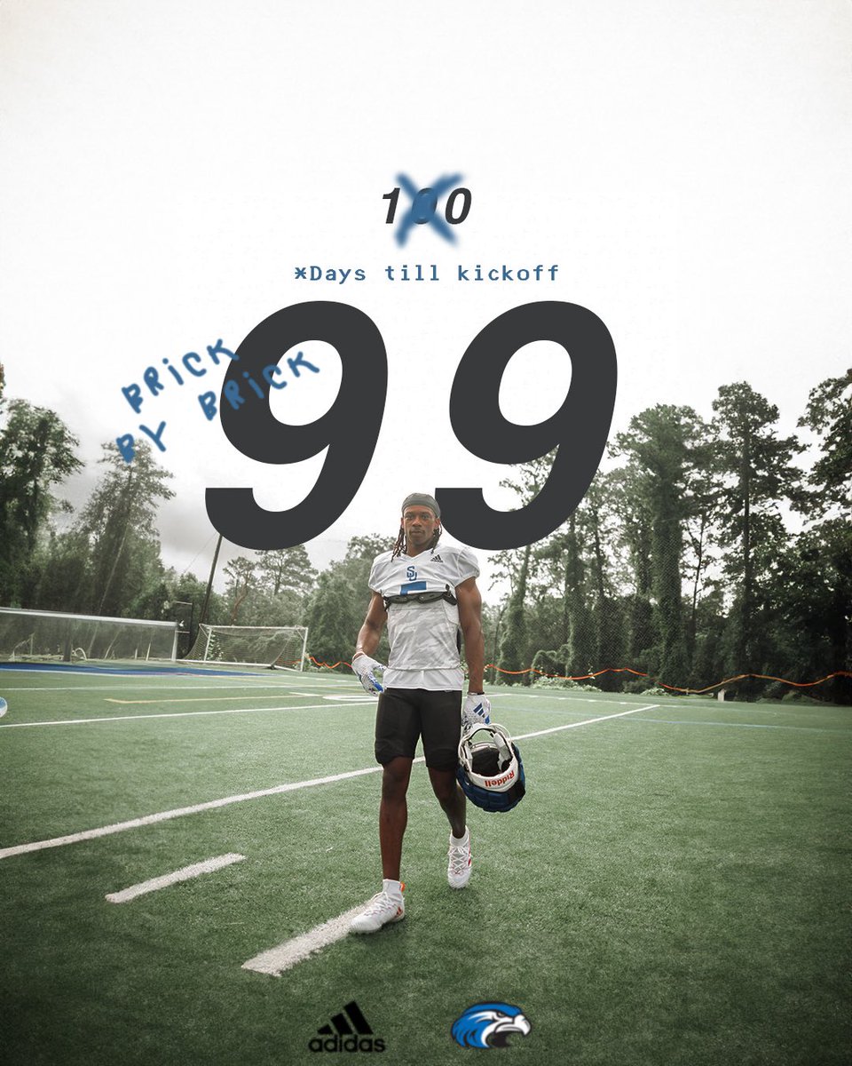 Zach Morrison (@coachmorrison58) on Twitter photo Can you believe it?
GAME 1 is only 99 days away!
Continuing the build āBrick by Brickā
<a href="/Shorter_FB/">Shorter Hawks Football</a> <a href="/shorteruniv/">Shorter University</a> Can you believe it?
GAME 1 is only 99 days away!
Continuing the build āBrick by Brickā
<a href="/Shorter_FB/">Shorter Hawks Football</a> <a href="/shorteruniv/">Shorter University</a>