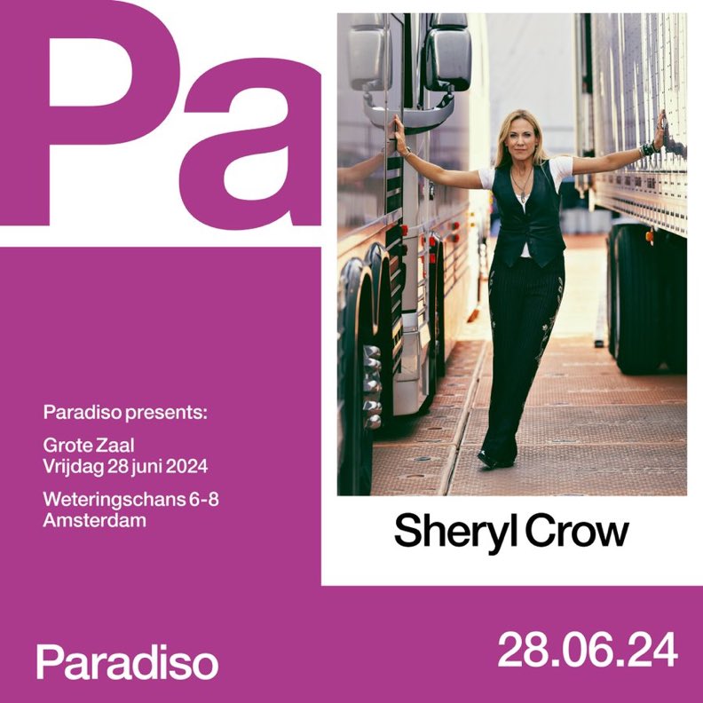AMSTERDAM! Sheryl is coming to <a href="/ParadisoAdam/">Paradiso Amsterdam</a> to play for you on June 28th - artist presale starts 28/02 at 10am CET - use password PARADISOSHERYL24 here: tickets.paradiso.nl/73645c89772a4f… Team Sheryl