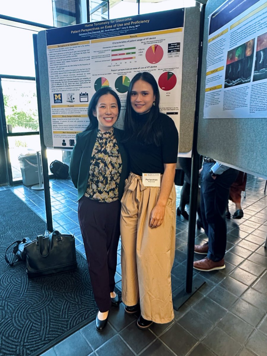 Pha Thaprawat (@phathaprawat) on Twitter photo Had a great time presenting a poster at the 40th Annual Research Day with my wonderful mentor! 👁️ <a href="/UMKelloggEye/">U-M Kellogg Eye Center</a> Had a great time presenting a poster at the 40th Annual Research Day with my wonderful mentor! 👁️ <a href="/UMKelloggEye/">U-M Kellogg Eye Center</a>