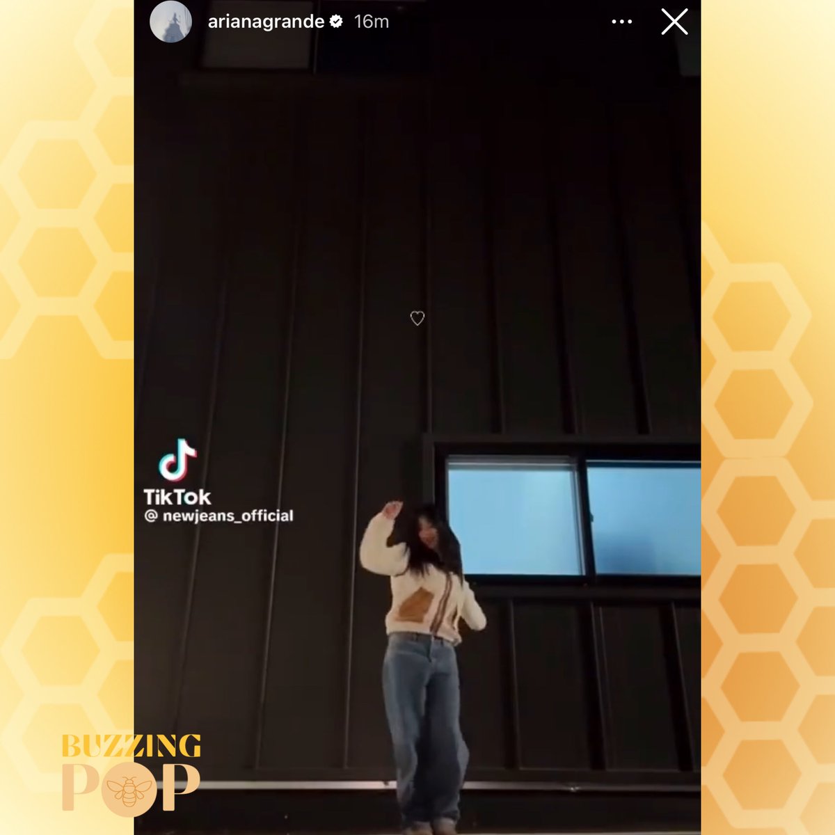 Ariana Grande reacts to NewJeans’ Hanni dancing to her song, “the boy is mine”: “♡”