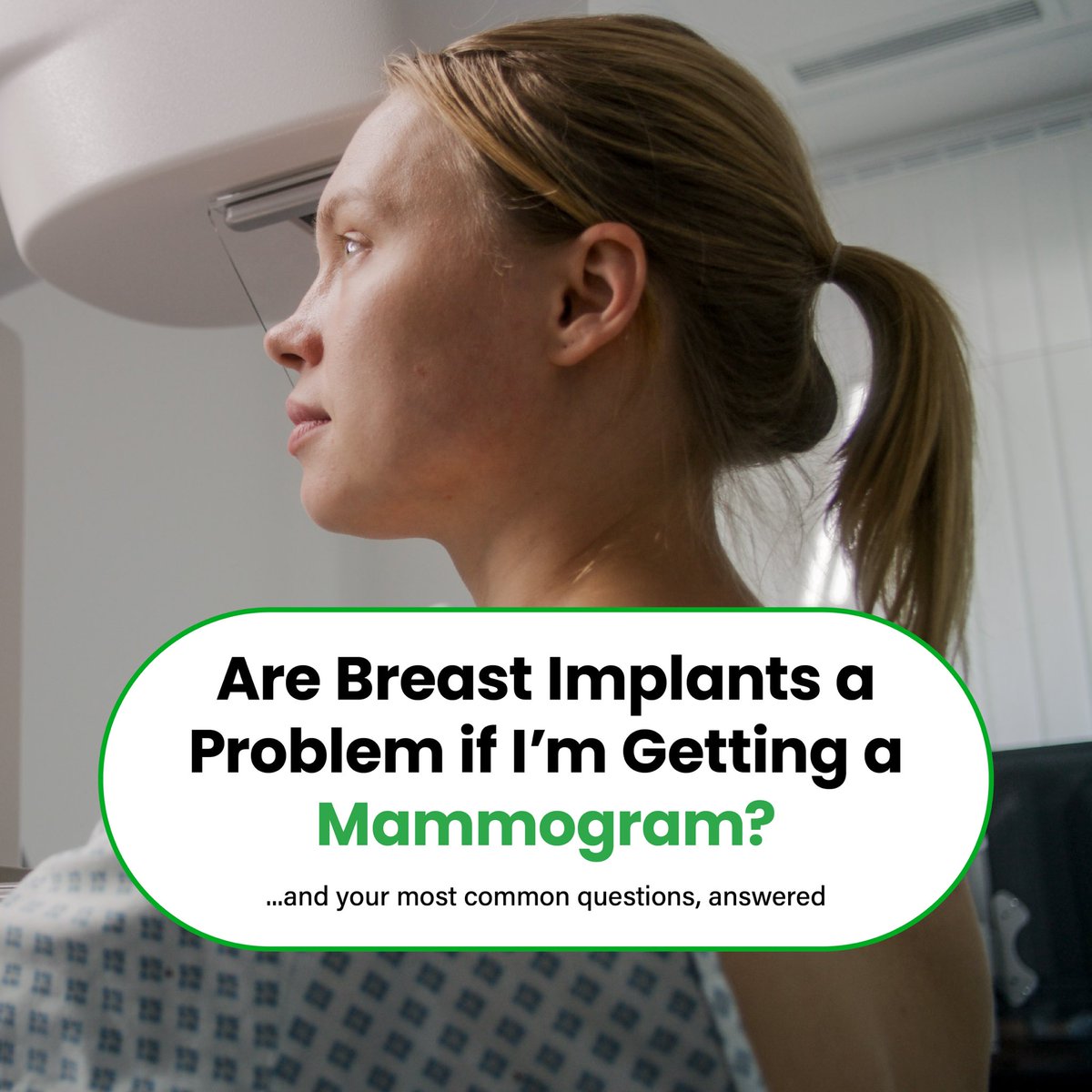 The short answer is no. If you have breast implants, you should absolutely stay up to date with both #mammograms and your monthly self-breast exams. 🩷 Here’s what you need to know: baptisthealth.net/baptist-health… 🧵1/4