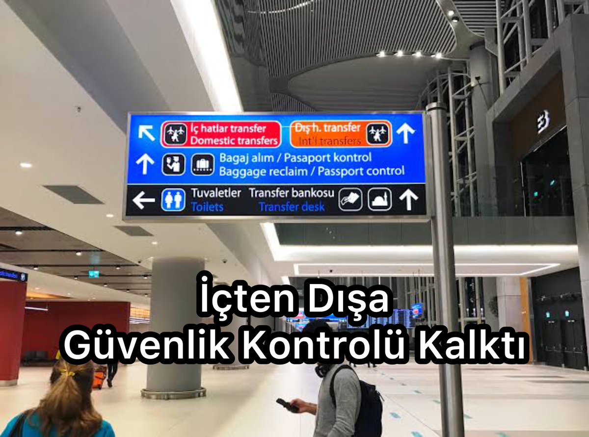 İstanbul Havalimanı’nda transit alanda iç hattan dış hat uçuşa geçişlerde güvenlik kontrolü kaldırıldı. #HSMözel Peki bu ne anlama geliyor? Öncelikli olarak bu durumun sadece transit alanda geçerli olduğunun altını çizelim. İç hat bir uçuş sonrası dış hat aktarması olan