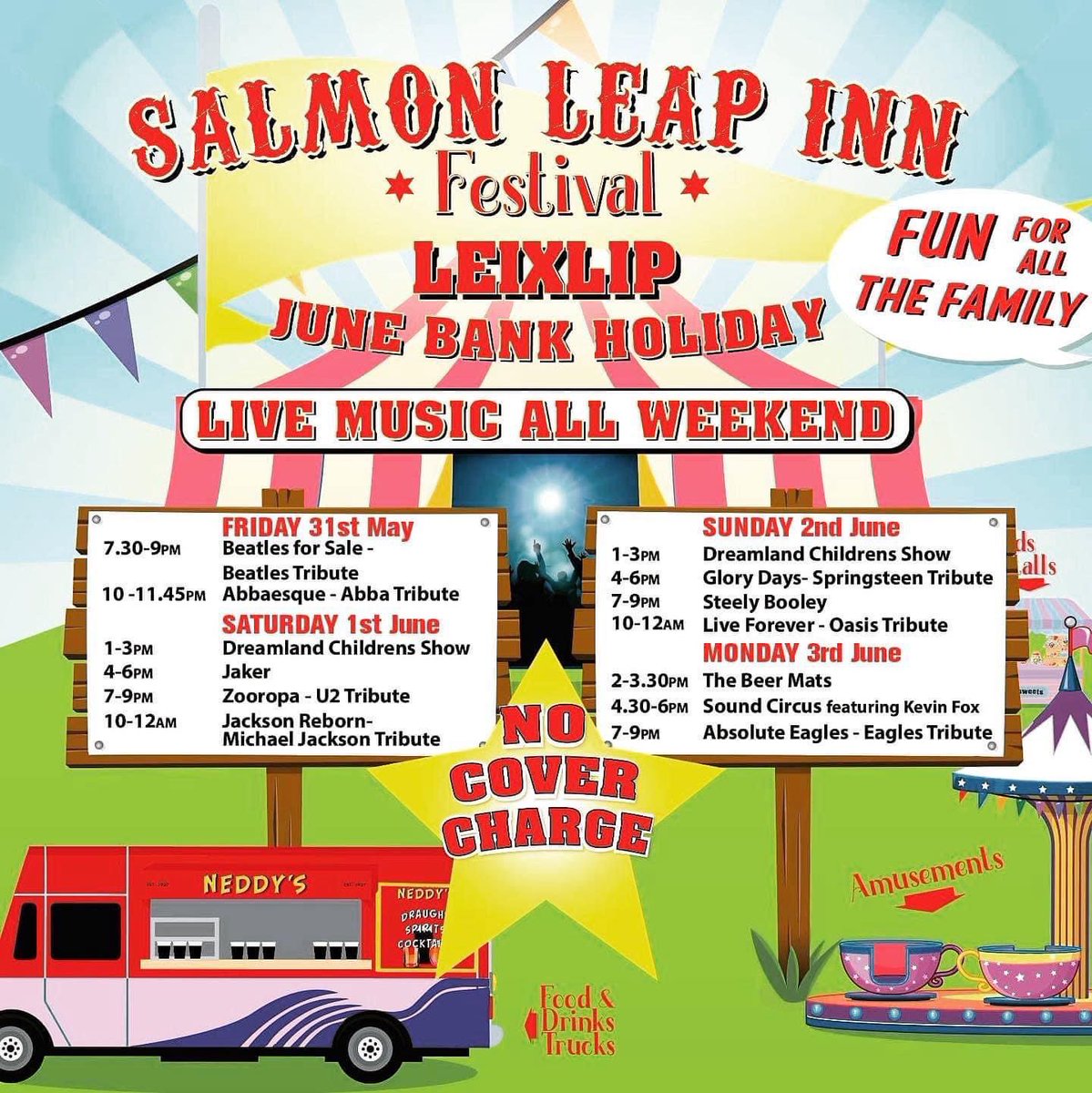 No matter where you find yourself this June Bank weekend, there's a bunch of awesome festivals waiting for you to check out!

Whether you're chilling in the city or kicking back in a cozy town, there's something fun happening nearby. Food, music, art—take your pick!🎉🎶