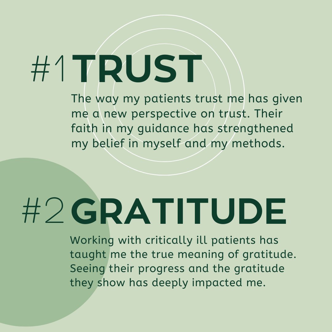 Years with patients taught me a lot.

Their trust changed how I see things. 
Their gratitude moved me deeply.

These experiences shaped me as a dietitian and as a person.

#Trust #Gratitude