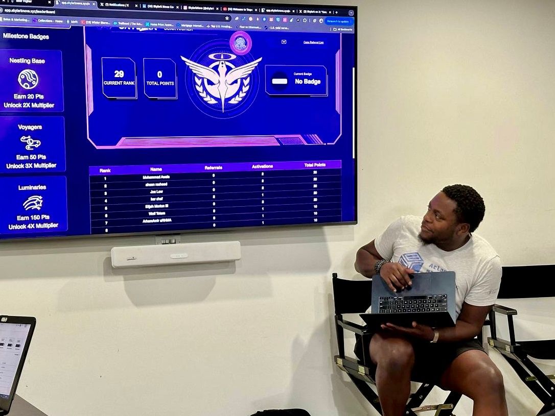 Big reveal by <a href="/skylarknova/">Skylark</a> from Cohort #3 of our Immutable Founders program! Congratulations on the soft launch of your new platform! 🚀

#ImmutableFounders #AtlantaBlockchainCenter