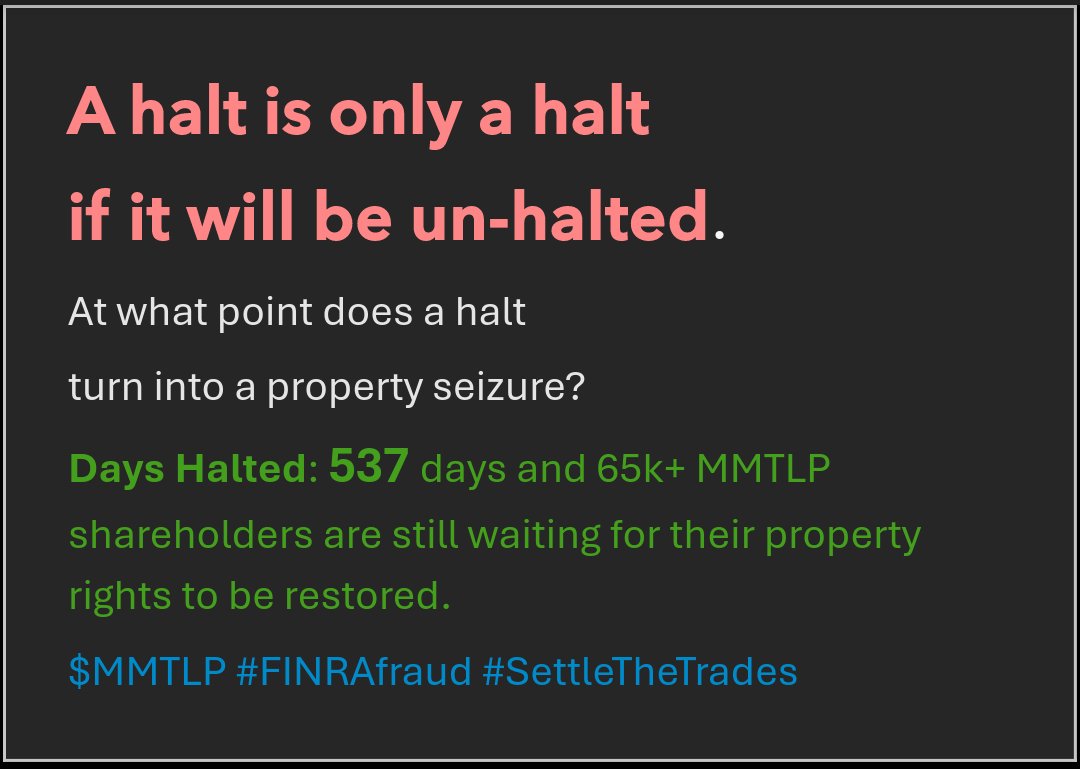 @cvpayne Someone should fly some balloons over Finra and SEC offices. 
$MMTLP #MMTLPhearing
#FINRAfraud #SettleTheTrades