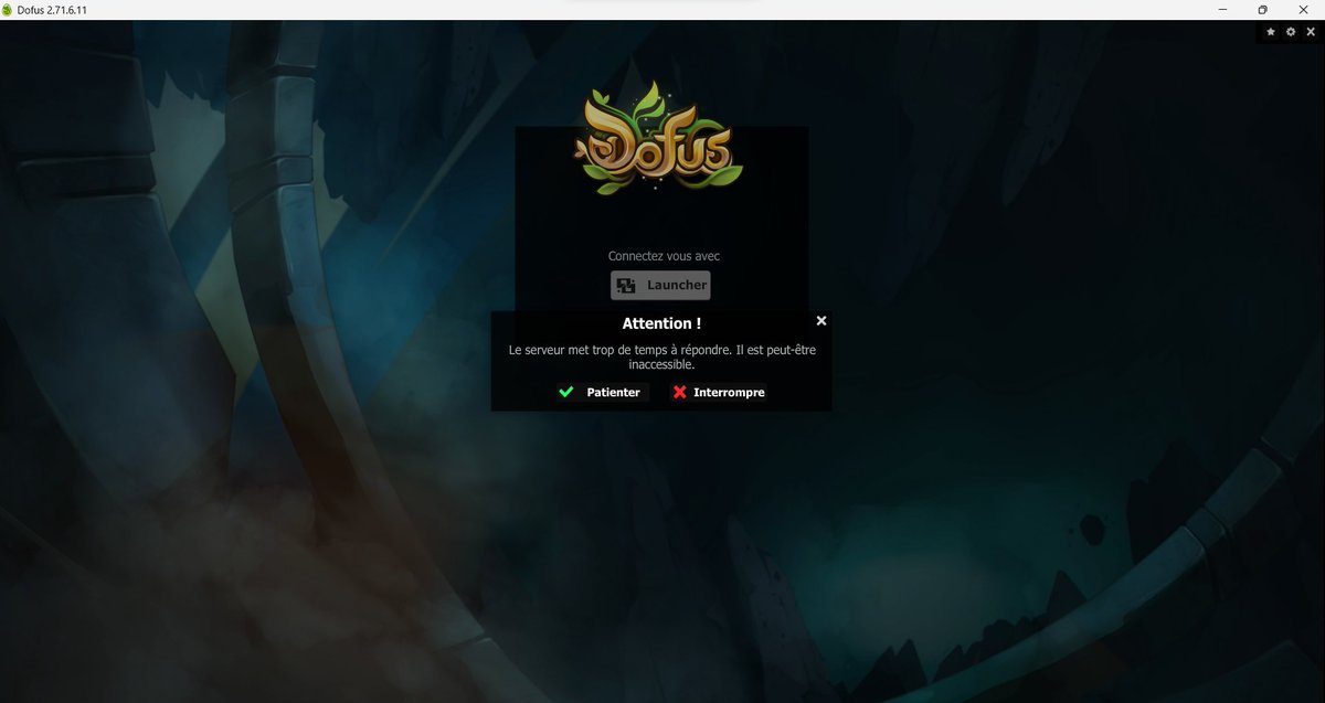 N2styles's tweet photo. et c'est un crash de la part de @DOFUSfr :( 
sa fait 10 minutes que je ne peut plus me co :( https://t.co/2TpDkxXjXT
