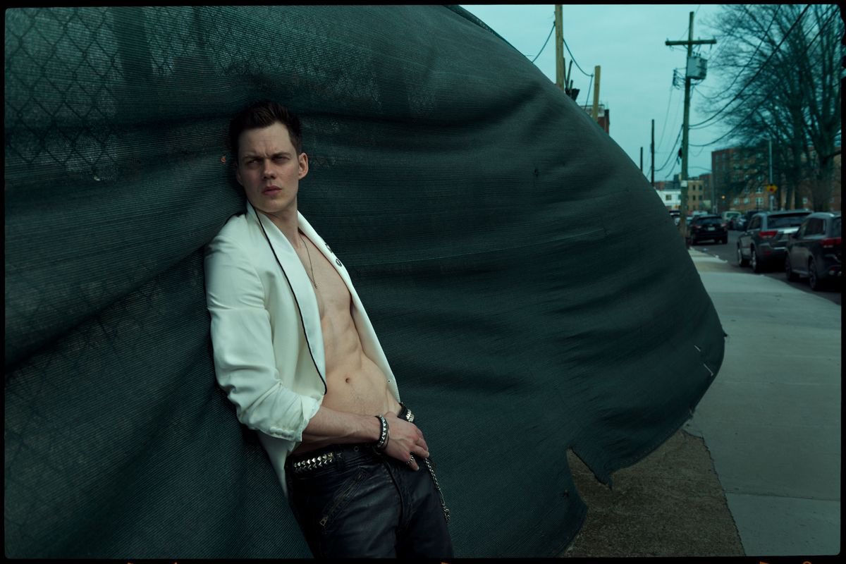 Bill Skarsgård photographed by Norman Jean Roy for Esquire