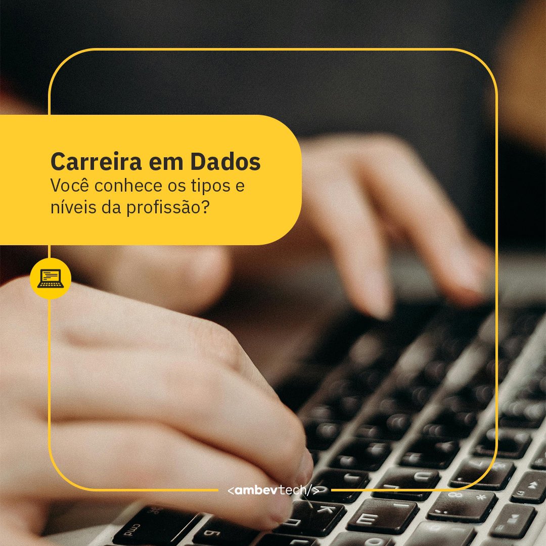ambevtech's tweet image. Será que você conhece tudo sobre a Carreira em Dados? Se você se interessa por esta área com ampla valorização no mercado tech, este post é pra você! Vem ver.

#AmbevTech #Dados #TechAndCheers