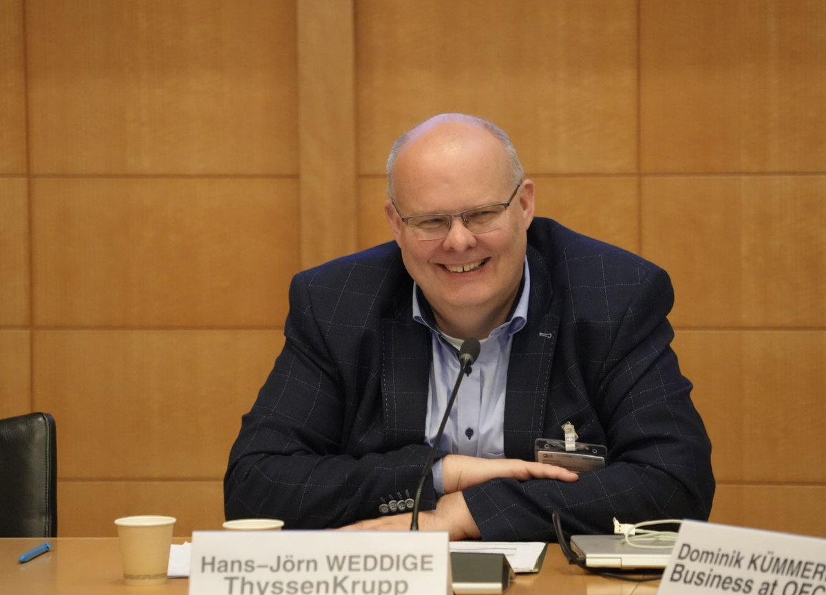 🌿 Our Environment & Energy Committee, chaired by @thyssenkrupp’s Hans-Jörn Weddige, discussed: ⚡️ Energy policy concerns with the @IEA 🪜 The Inclusive Forum on Carbon Mitigation Approaches (#IFCMA) importance ✍️ @OECD_ENV Acquis Update Our activities ➡️