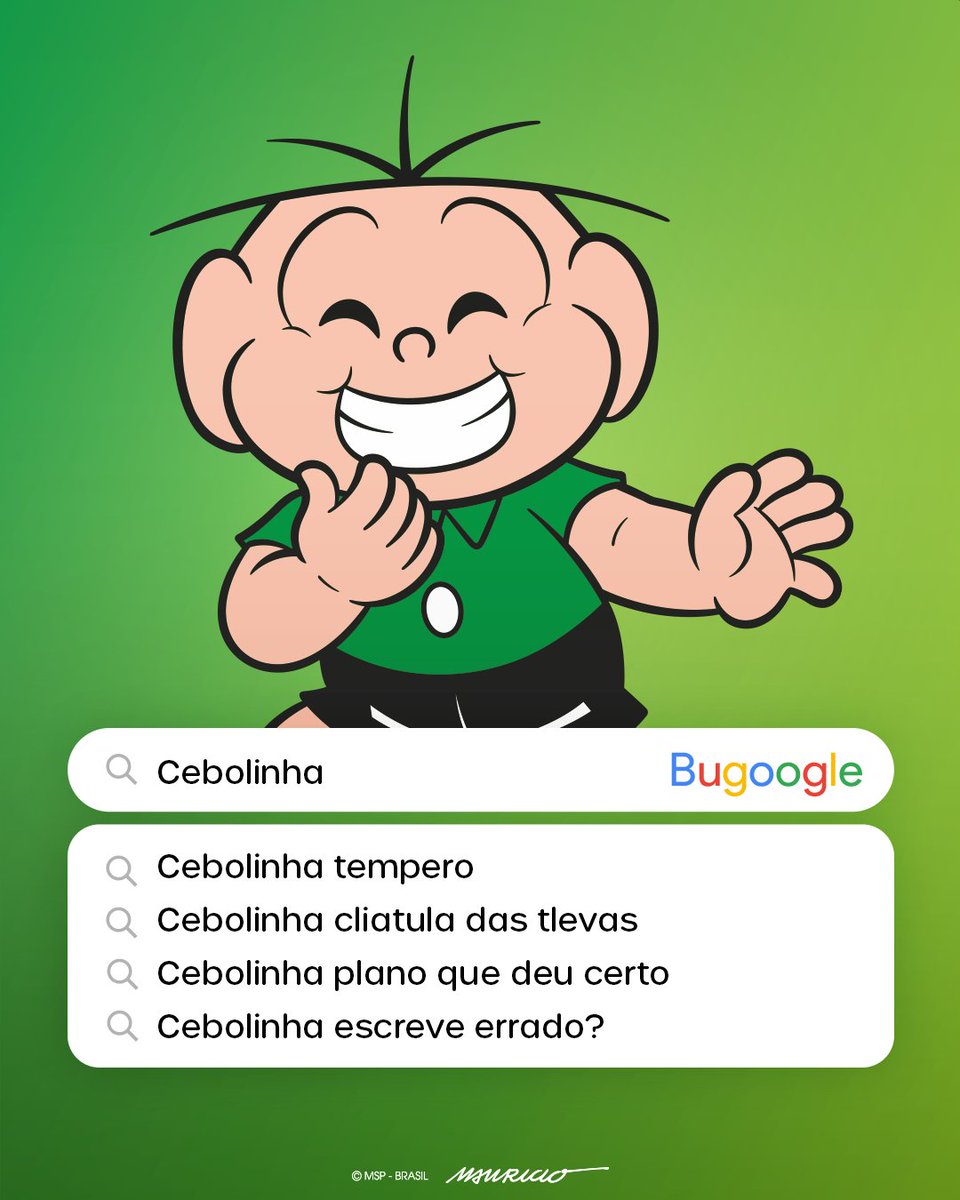 TurmadaMonica's tweet photo. As pesquisas estão bombando. O que você procuraria? 👀 https://t.co/m7EZvpe1Da