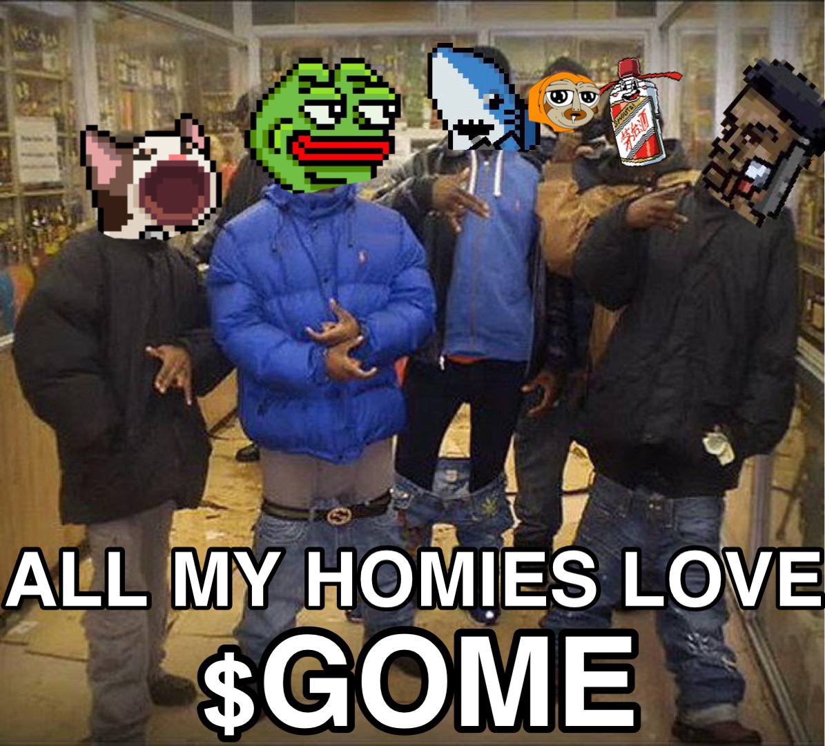 <a href="/gomeonsol_/">GAME OF MEMES (GOME)</a> Gm gm GOME 
We’re family now