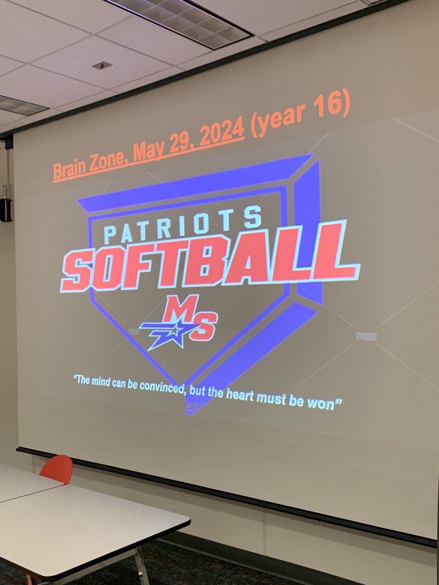 CoachK_retired's tweet photo. Minutes away from our first Brain Zone session! This is our 16th year of doing mental strength training as part of our summer workouts!!! Yep, we had it going before it became a thing ๐ #MSSB24 #CEFHCL #SCREAM https://t.co/kft7yBSVC3
