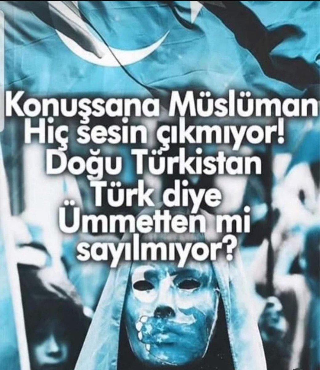 Çin’de doğmadığı sürece müminler hep kardeştir! #DoğuTürkistan