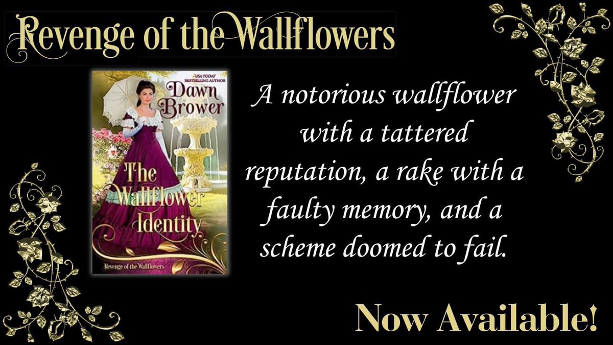 Congratulations to Author Dawn Brower on her release of 🎉🎊 The Wallflower Identity! 🎉🎊#wallflowersrevenge #revengeofthewallflowers #booknerd #bookstoread @1DawnBrower 

Get your copy today: bookbub.com/books/the-wall…