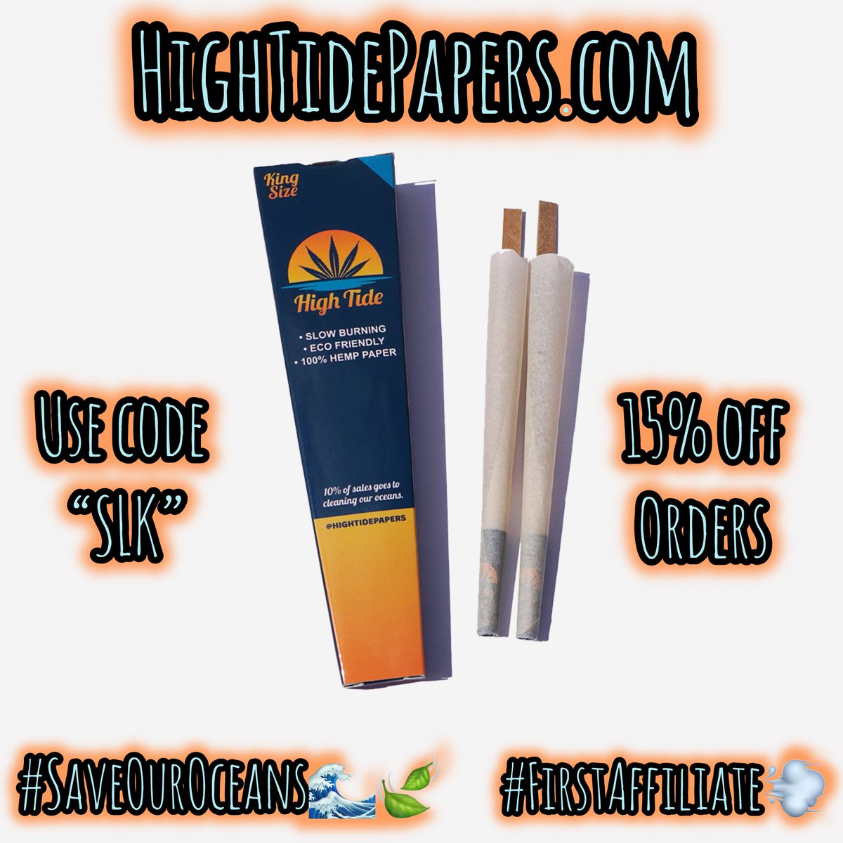 SlicCB0ii's tweet photo. I’m sooo excited to get my @HighTidePapers papers!!
Yall really need to get a new this ASAP!!
Use code “SLK” for 15% off bundles and merch!!
#FirstAffiliate🍃🌊 #HighTidePapers🍃
#SaveOurOceans🌊🍃 https://t.co/WjwtqGYA0k