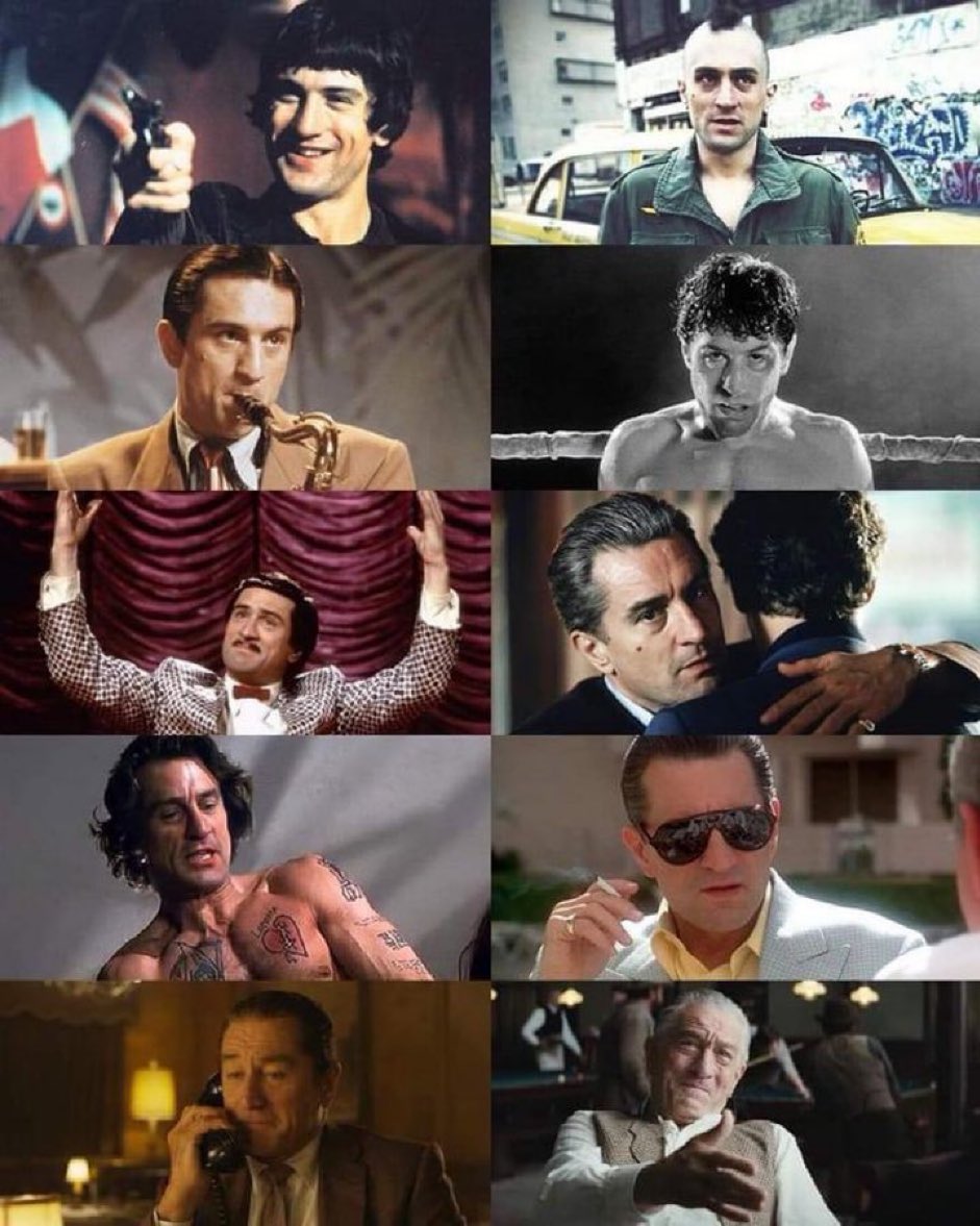 Six Decades of Robert De Niro