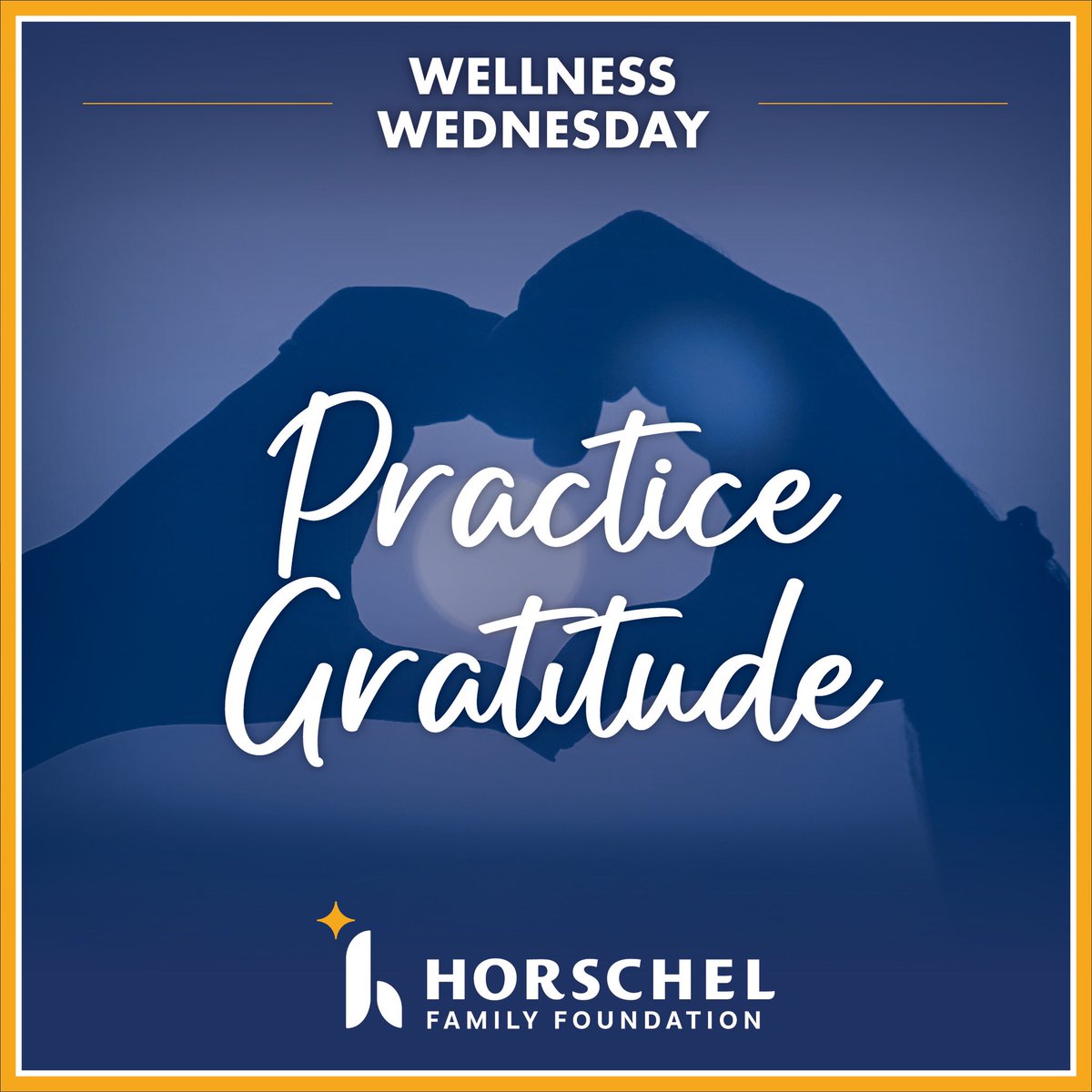 Our final Wellness Wednesday is focused on #Gratitude! Gratitude: the quality of being thankful; readiness to show appreciation for and to return kindness. Today, we express our sincere #gratitude to those who have helped make the Horschel Family Foundation a reality. Thank you