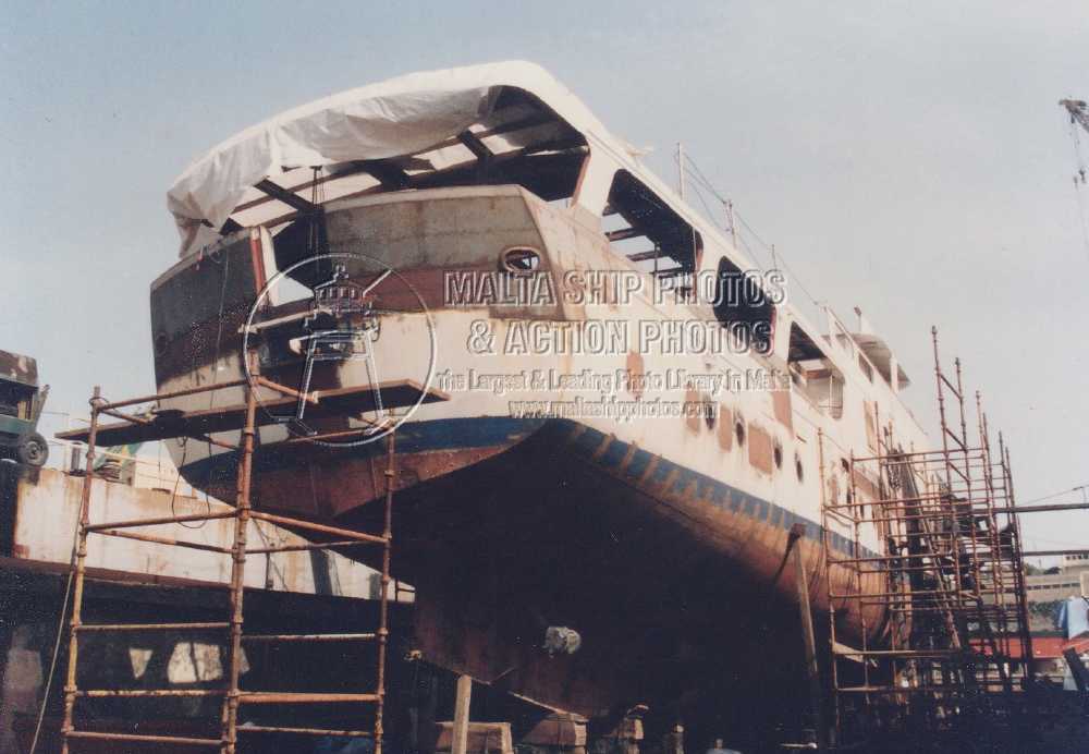 Ship Repair – Rebuilding of Yacht OCEAN LIBERTY at Bezzina Ship Repair Yard, Malta – 2000-2001 Read More by clicking this link - maltashipphotos.com/ship-repair-re…