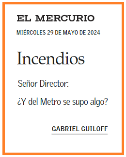 Todas las investigaciones avanzan, menos la de encontrar a los autores materiales e intelectuales de la quema de 7 estaciones del Metro en la noche del 18 octubre 2019. Tengo el derecho a preguntar, ¿Hay gente del Gobierno involucrada en esto, que las investigaciones no avanzan?