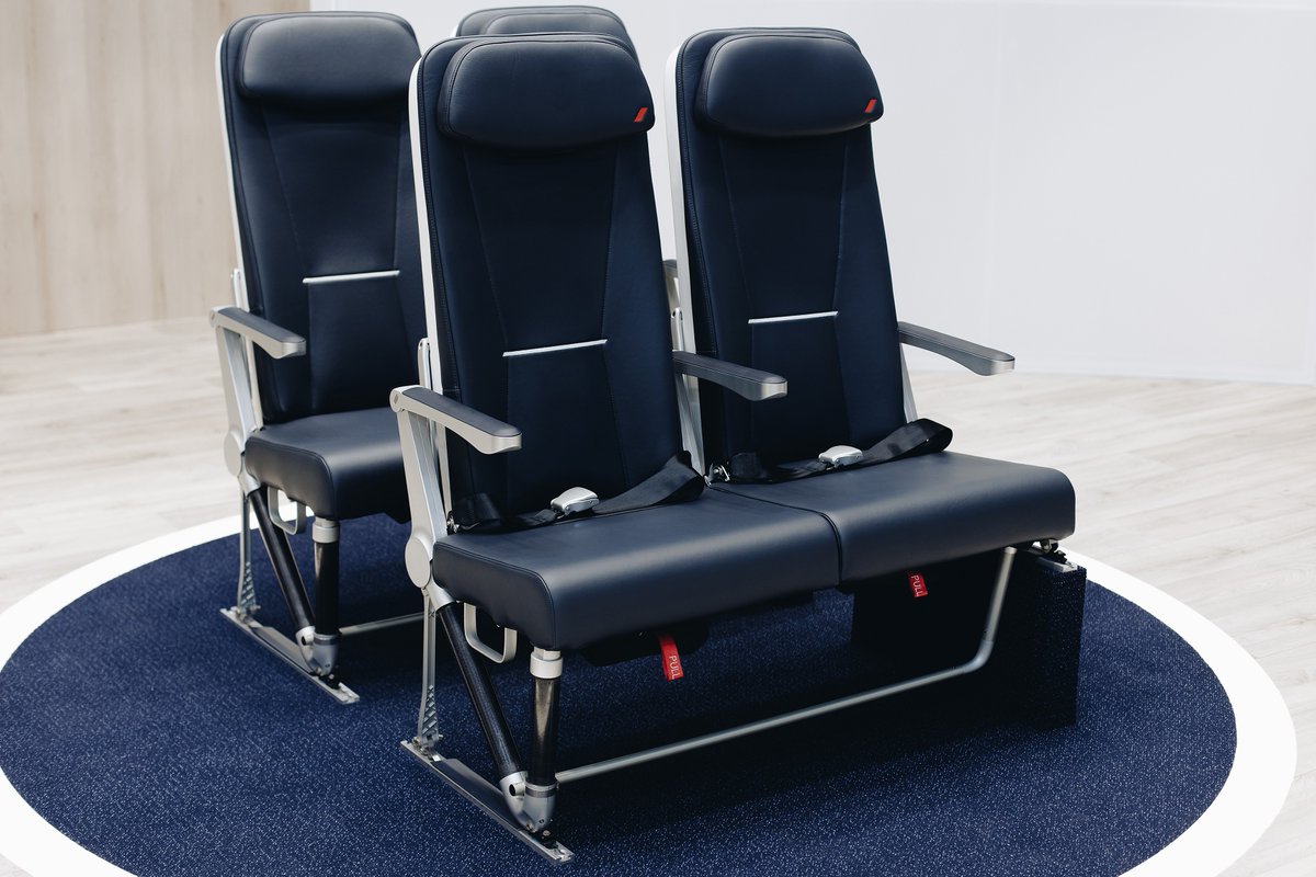 VéroniqueGuillermard (@vguillermard) on Twitter photo <a href="/AirFranceFR/">Air France FR</a> est la compagnie de lancement du nouveau siège poids plume #TiSeat 2X, développé par <a href="/Expliseat/">Expliseat</a> & présenté à <a href="/aix_expo/">Aircraft Interiors Expo</a> de Hambourg. Ces nouveaux sièges équiperont les nouvelles cabines des <a href="/embraer/">Embraer</a> 190 de #HOP!, filiale régionale d'Air France <a href="/AirFranceFR/">Air France FR</a> est la compagnie de lancement du nouveau siège poids plume #TiSeat 2X, développé par <a href="/Expliseat/">Expliseat</a> & présenté à <a href="/aix_expo/">Aircraft Interiors Expo</a> de Hambourg. Ces nouveaux sièges équiperont les nouvelles cabines des <a href="/embraer/">Embraer</a> 190 de #HOP!, filiale régionale d'Air France