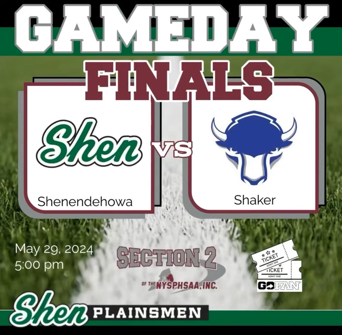 Tickets on sale at gofan.co/app/school/NYS…
Live stream at nfhsnetwork.com/associations/n…